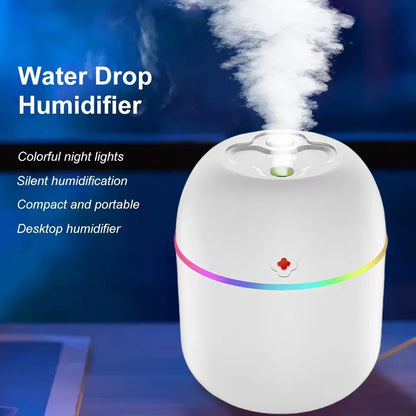 220ml Portable H2o Mini Cup Spray Mist humidifier Wet Aroma Essential Oil Diffuser Car Mute Hydrating Air Atomization Humidifie